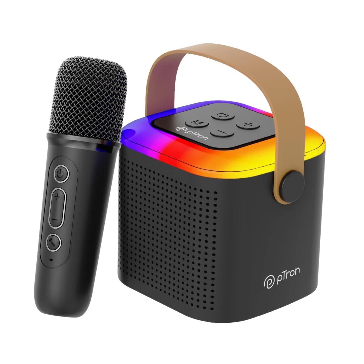 Mini Bluetooth Speaker with Wireless Karaoke Mic